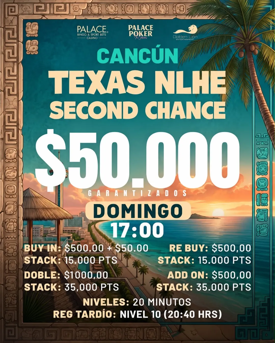 SECOND CHANCE 50K GARANTIZADOS